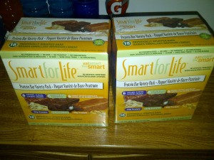 Two more boxes of Smart For Life Protein Bars